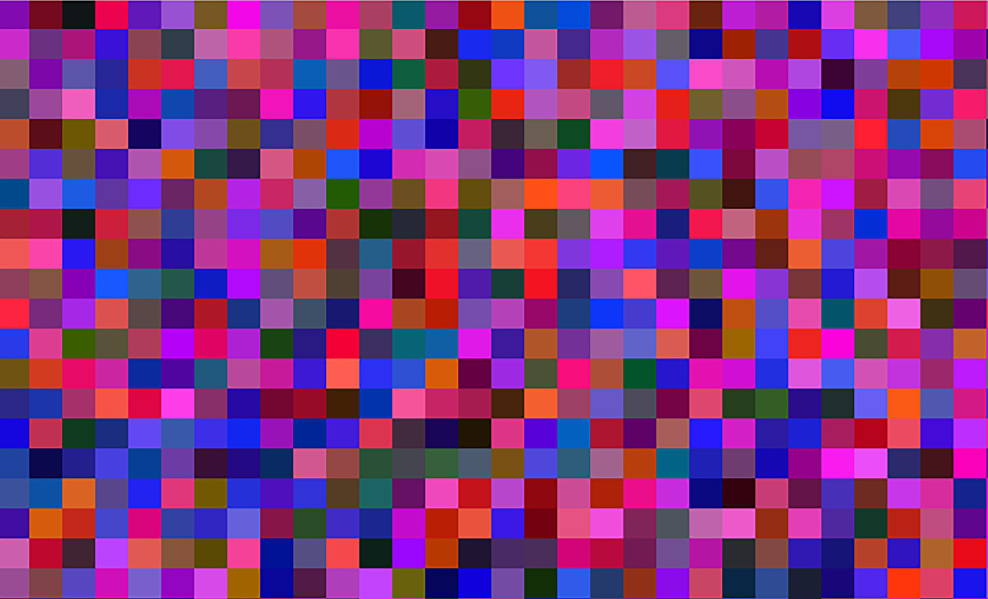 600 Colors Red and Blue